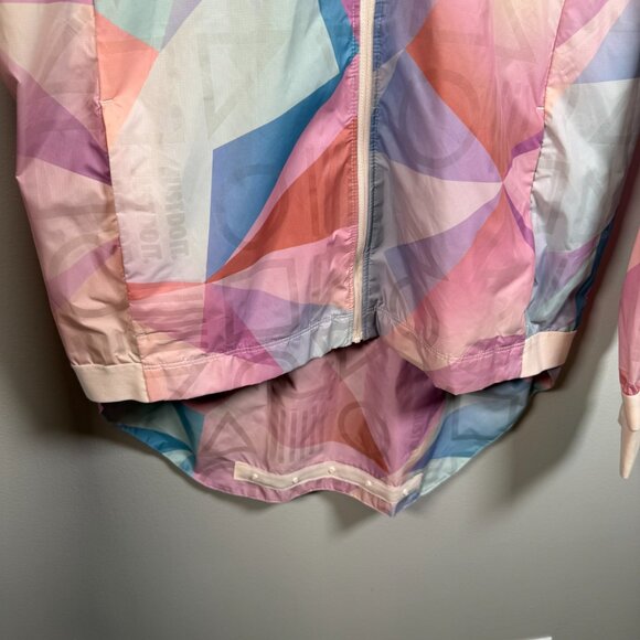 NIke Shield Flash Hooded Windbreaker Running Jacket Large Guava Ice Packable - Picture 9 of 15